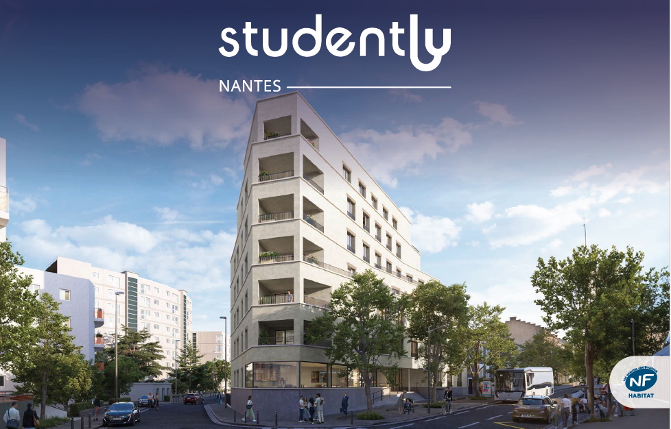 Nouvelle opportunité d’investissement : Résidence Studently à Nantes